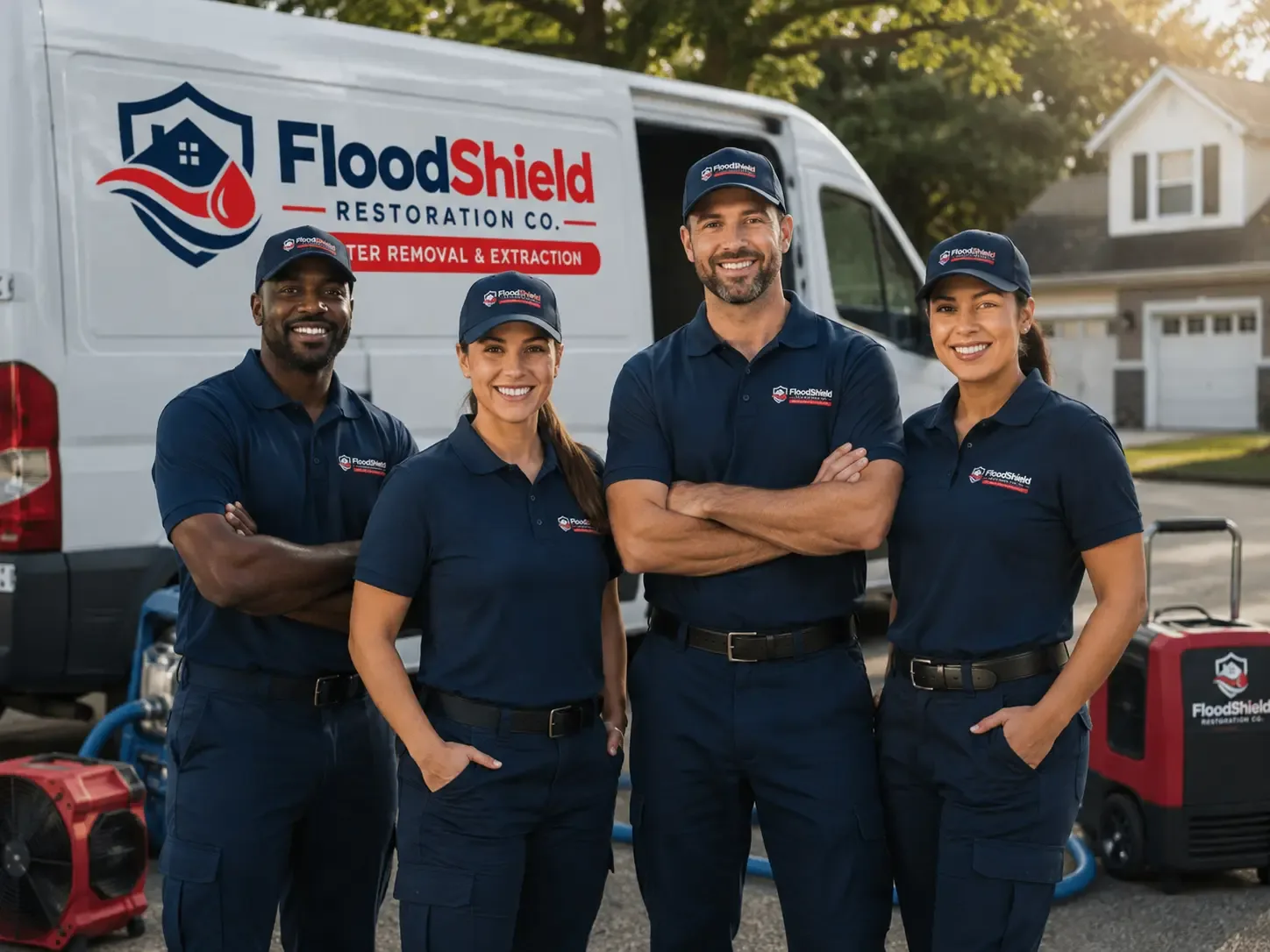 Flood Damage Restoration company in Nunica, MI